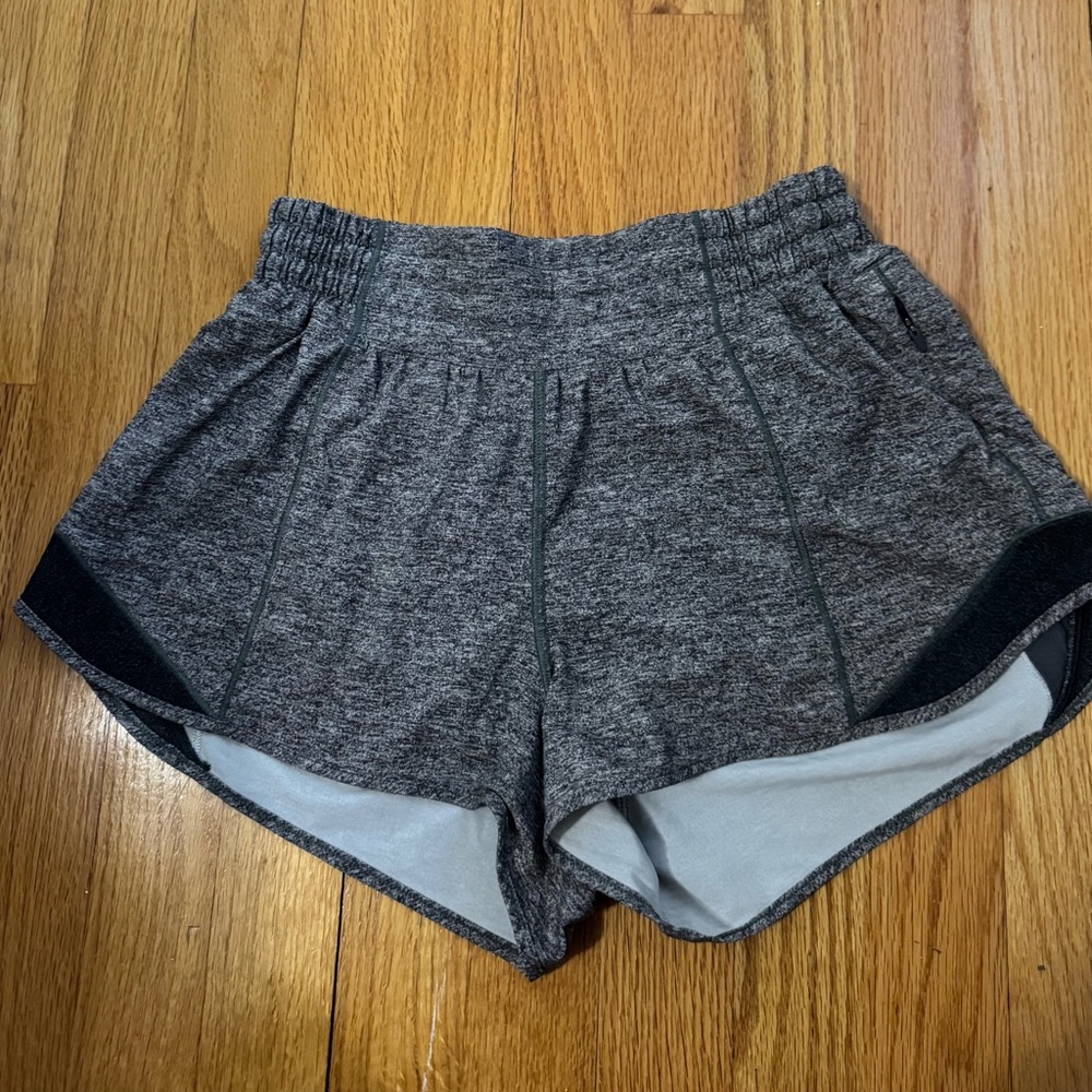 Lululemon Athletica Charcoal Athletic Shorts